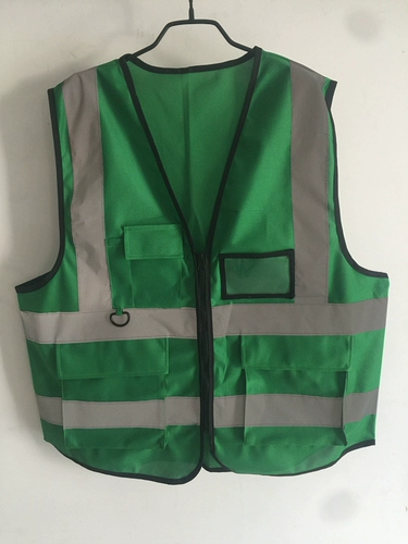 Строительная служба Ночная езда ежегодная проверка Ультра -Брайт Бесплатная доставка жилет