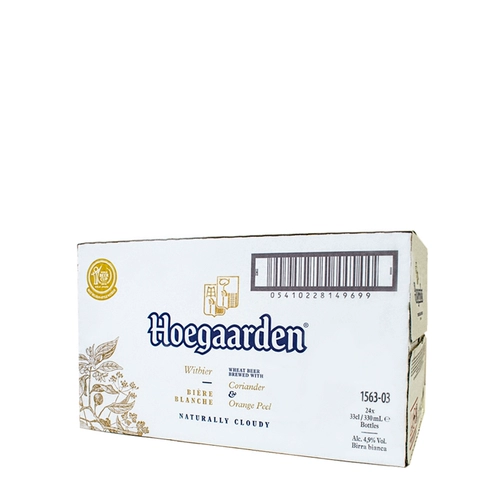 Fujiabai Beer Hoegaardn Бельгийская пшеница бросает пиво 330 мл*24 бутылки с полной коробкой