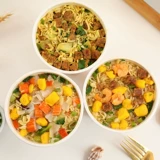 Чашка Nissin, лапша со вкусом морепродуктов, карри, вкус креветок, чашка лапши быстрого приготовления, ужин, лапша быстрого приготовления, 3 чашки
