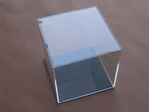 Прозрачная акриловая коробка дисплея коробка полки высокая прозрачная коробка Органическая стеклянная обработка