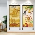 bức tranh vải chim Trung Quốc trang trí sơn phòng khách lối vào nhà hàng tường tấm thảm lớn tấm thảm sơn nền tường bao che - Tapestry 	thảm treo tường dạ quang Tapestry