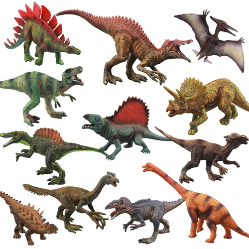 Реалистичный динозавр, игрушка, пластиковый комплект, познавательная модель животного для мальчиков, юрский период, тираннозавр Рекс