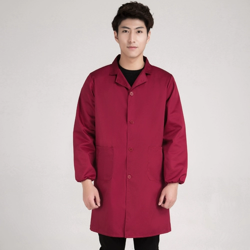 Униформа медсестры для работы подходит для мужчин и женщин, износостойкий нагрудник, увеличенная толщина