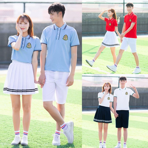 Летний комплект для школьников, футболка, спортивная форма
