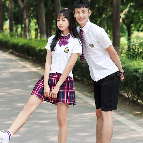 Форма для школьников, комплект, униформа подходит для мужчин и женщин, в корейском стиле