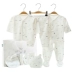 Cotton sơ sinh quần áo đặt hộp quà tặng 0-3 tháng 6 trăng tròn vừa sinh ra sơ sinh bé mùa hè bé nguồn cung cấp