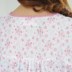 Phụ nữ mùa xuân và mùa hè duy nhất phần mỏng dài- tay đồ ngủ tops vòng cổ áo len cộng với phân bón để tăng trung niên mẹ dịch vụ nhà Pyjama