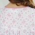 Phụ nữ mùa xuân và mùa hè duy nhất phần mỏng dài- tay đồ ngủ tops vòng cổ áo len cộng với phân bón để tăng trung niên mẹ dịch vụ nhà