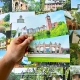 36 открыток Университета Чжуншана Университета Чжуншана