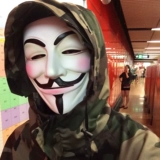 V -Шарактер Монстр cos Fox Film Film Mask Mask