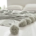 ins Sphere len đan giải trí chăn mền chân giường để có một giấc ngủ ngắn chăn mền khăn mền trải giường màu hồng đỏ triều Mạng - Ném / Chăn chăn nhung tuyết muji Ném / Chăn