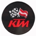 KTM logo team dán vải dán vải thêu dán nhãn dán chương Velcro thêu chương epaulettes có thể được tùy chỉnh miếng dán cố định quần áo Thẻ / Thẻ ma thuật