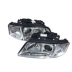 kính hậu h2c Áp dụng cho mô hình cũ 99-05 Audi A6 02/03 Audi A6C5 Lắp ráp đèn pha phía trước với động cơ hàn kính ô tô đèn ô tô 