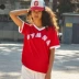 Xiaoxi nhà GYMNA tide thương hiệu gốc retro mũ bóng chày thể thao ngoài trời giải trí cap mặt trời bảo vệ sun hat mùa hè Mũ thể thao