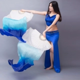 Фанат танцев танца Koi -чтобы стать длиннополагаемым двойным взрослым детским квадратным фанатом Dance Fan Hong Zhao Wish