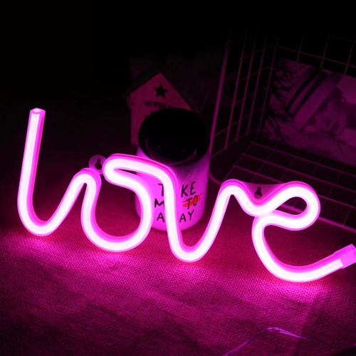 День рождения признание любовное письмо Neon Light Form