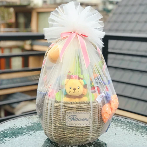 Игрушка для новорожденных для младенца, подарочная коробка, комплект, детский набор подходит для мужчин и женщин, подарок на день рождения