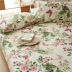 Cotton cũ thô vải tấm mảnh duy nhất nhỏ tươi bông vườn vải mềm mat ký túc xá giường 1.5 1.8 m giường