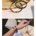 [Bà] thiết kế thích hợp cảm giác hổ phách Nhật Bản axit axetic mở vòng đeo tay retro đơn giản Hàn Quốc tính khí bracelet trang sức Vòng đeo tay Cuff
