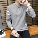 Демисезонный утепленный лонгслив, трендовая универсальная толстовка для отдыха, оверсайз