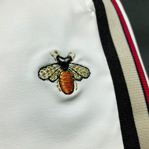 Белые летние тонкие эластичные шелковые мужские спортивные штаны для отдыха, свободный крой