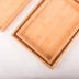Kiểu Nhật pallet gỗ pallet gỗ khay gỗ hình chữ nhật trà khay khay tre khay tre khay tấm nướng Khay gỗ