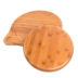 Khay trà gỗ hình trong thiết kế độc đáo với hệ thống thoát nước khay gỗ tre siêu bền Khay gỗ