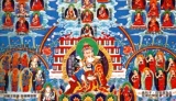 Декоративный лотос нормальный университет успех Ning Maba Long Ning Ning Tito конвертируется на временную тибетскую картину Будда Бодхисаттва портрет