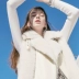 Áo ba lỗ 2018 mùa đông mới 3 màu cho phụ nữ vest dài tay áo len lông cho nữ - Faux Fur