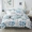 Bộ đồ giường cotton bốn mảnh 1,8m đơn giản, ký túc xá tươi ba mảnh nhỏ hình con voi đôi - Bộ đồ giường bốn mảnh