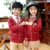 Quần áo sân vườn mẫu giáo mùa xuân và mùa thu mùa đông nam và nữ trường đại học Anh gió Nhật Bản đồng phục trường tiểu học và trung học - Đồng phục trường học / tùy chỉnh thực hiện