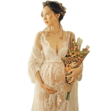 Кружевная одежда для беременных для матери и ребенка подходит для фотосессий