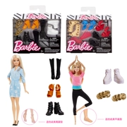 Barbie Barbie Barbie Tủ quần áo thời trang đơn giày kết hợp phụ kiện giày cô gái công chúa ăn mặc đồ chơi