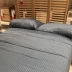 IKEA mua chính hãng trong nước Nasi Min bao gồm chăn và gối chăn đồng bằng chăn đơn đôi chăn quilt - Quilt Covers bộ chăn ga gối đẹp Quilt Covers