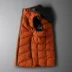 Mùa thu và mùa đông siêu lớn kích thước áo vest nam trùm đầu áo khoác cotton áo giữ nhiệt nam Áo vest cotton