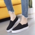 17 Phiên bản tiếng Hàn thấp để giúp giày đơn nữ một đôi giày lười nữ đơn giản, giày đế bằng cho bé Giày cắt thấp