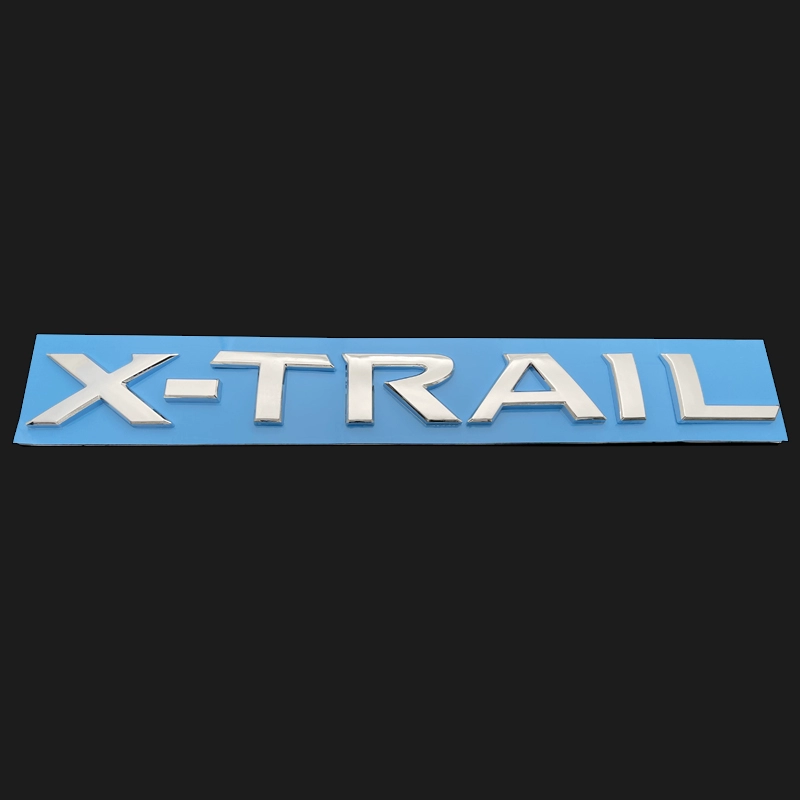 Xinqijun x-Trail English Letters Logo Bài 2.5 4x4-i Logo Hộp sau dán logo xe samurai màu đen decal dán xe ô to tem dan xe oto 