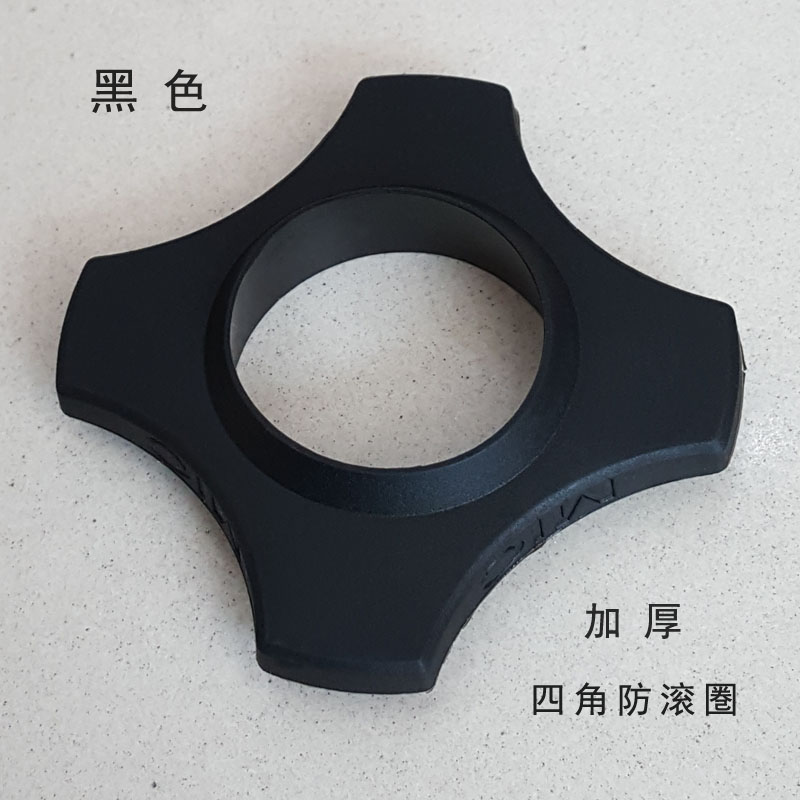 Black 1Hot sale KTV Microphone Anti roll ring thickening silica gel Four corners ring Microphone Caudal segment protect suit Anti falling sleeve Wheat cover
