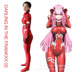 Game anime yêu dấu trong bộ đồ lót 02 Zero Two cosplay - Cosplay đồ cosplay kimetsu yaiba Cosplay