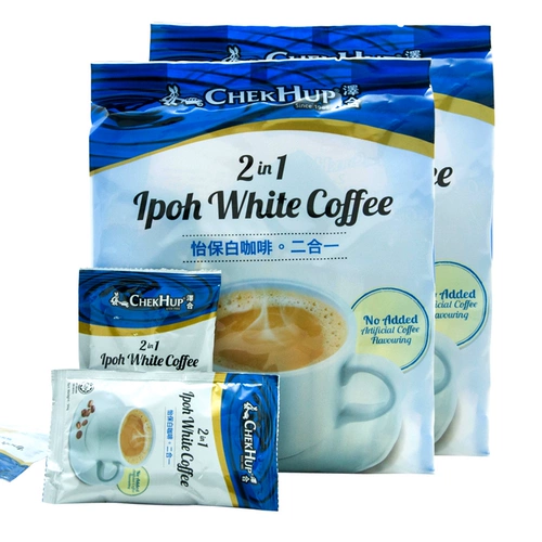 Zehei Bao White Coffee Malaysia Original Imported Two -In -Speed ​​Coffe Coffee 450GX2 сумка