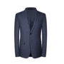 Bird Summer Thin Suit Suit Wool Silk Two Buckle Navy Blue Work Groom Suit 71025 áo phông nam