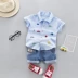 2019 quần áo trẻ em mới bé trai quần áo mùa hè áo thun ngắn tay phù hợp với bé 0 1-4 tuổi 3 áo mỏng - Phù hợp với trẻ em đồ trẻ em Phù hợp với trẻ em