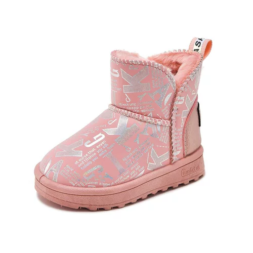 Демисезонные флисовые удерживающие тепло детские нескользящие короткие сапоги для мальчиков