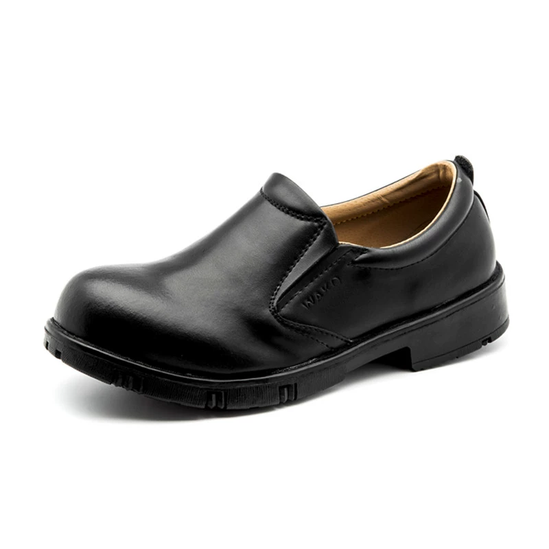 Giày lười chuyên dụng cho nhân viên ngành bếp kiểu đơn giản giày bảo hộ bếp chất liệu PU 