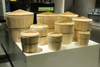 Guizhou деревянные приготовленные на пару рисовой ковша посуда для подъема стойка для клетки подъемник бамбук пароварки рисовые пельмени рисовые шарики большие деревянные бочки традиционный бамбук