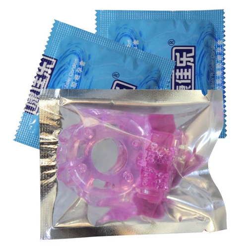 Вибрационные презервативы партия 2 отелей для отелей для отелей, кольцо вибрационного кольца, 2