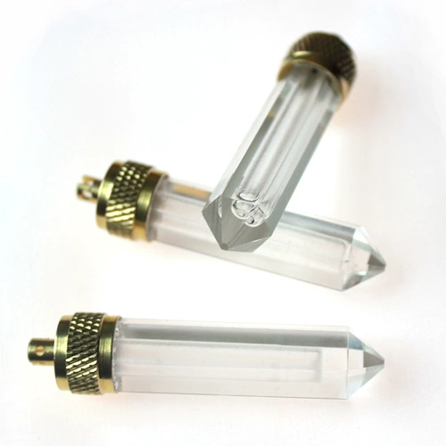 Импортная светящаяся линейная лампа с зарядкой, натуральная вода, кварц, креативная подвеска, Швейцария