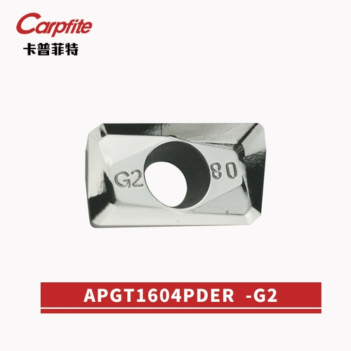 CNC High -Gloss Aluminum Использование правого фрезерного лезвия APKT1135
