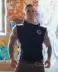 Cơ bắp tập thể dục brother vest nam trùm đầu thể thao vest Mỏng chạy đào tạo giản dị không tay thể thao mùa hè áo tank top gym nữ Áo thể thao
