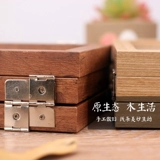 Деревянная складная двусторонная фоторамка, ретро фотоальбом, DIY, 6 дюймовая, 7 дюймов